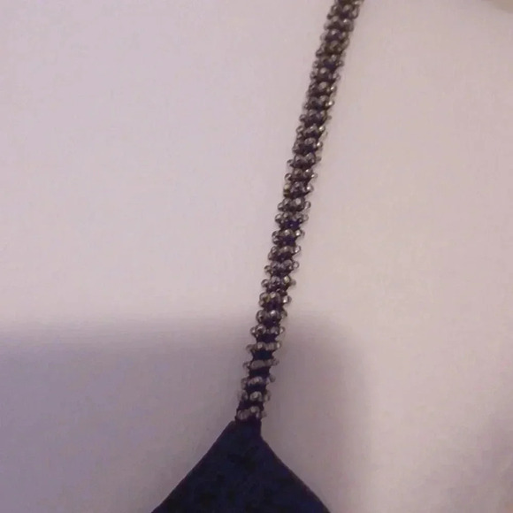 💙🌺Open back top with sparkles - Picture 6 of 12